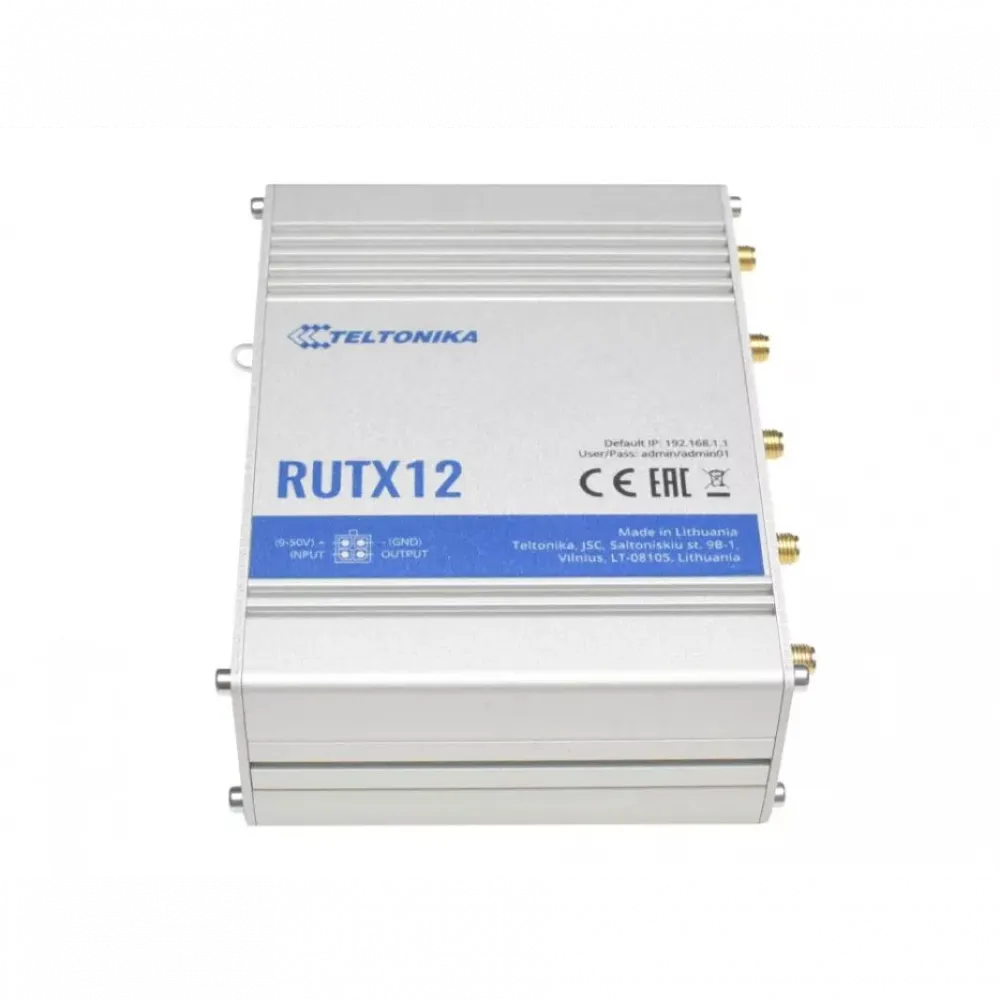 Маршрутизатор Teltonika RUTX12 Dual LTE Cat 6