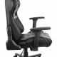 Кресло 2E GAMING HIBAGON II, ПУ кожа, 3D-Armrests, чёрно-зелёный