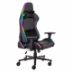 Кресло 2E GAMING OGAMA II RGB, ПУ кожа, 3D-Armrests, чёрный