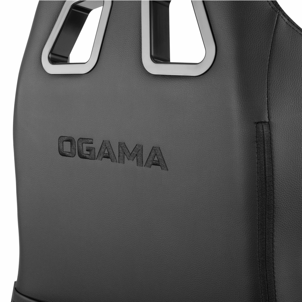 Кресло 2E GAMING OGAMA II RGB, ПУ кожа, 3D-Armrests, чёрный