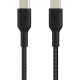 Кабель USB-C — USB-C Belkin 1м, 60Вт, витой, черный