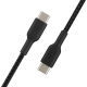 Кабель USB-C — USB-C Belkin 1м, 60Вт, витой, черный