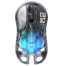 Мышь GravaStar Mercury M2, BT/WL/USB-A, RGB, черный