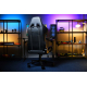 Кресло 2E GAMING HIBAGON II, ПУ кожа, 3D-Armrests, чёрно-зелёный
