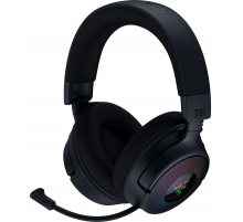 Гарнитура игровая Razer Kraken V4, USB-A/WL/BT, RGB, чёрный