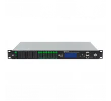 Оптический усилитель VERMAX для сетей КТВ, 1 вход, 16*18dBm выход, RT1, 1U