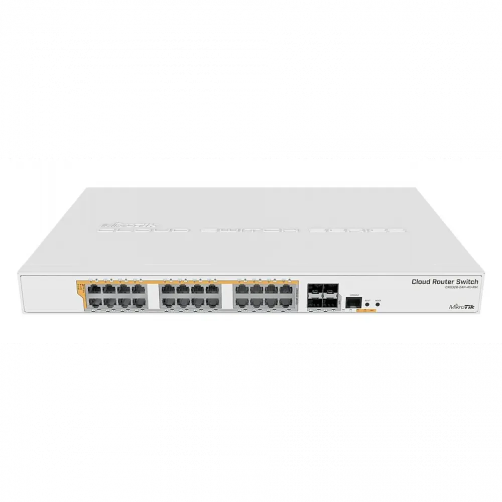 Коммутатор Cloud Router Switch Mikrotik CRS328-24P-4S+RM