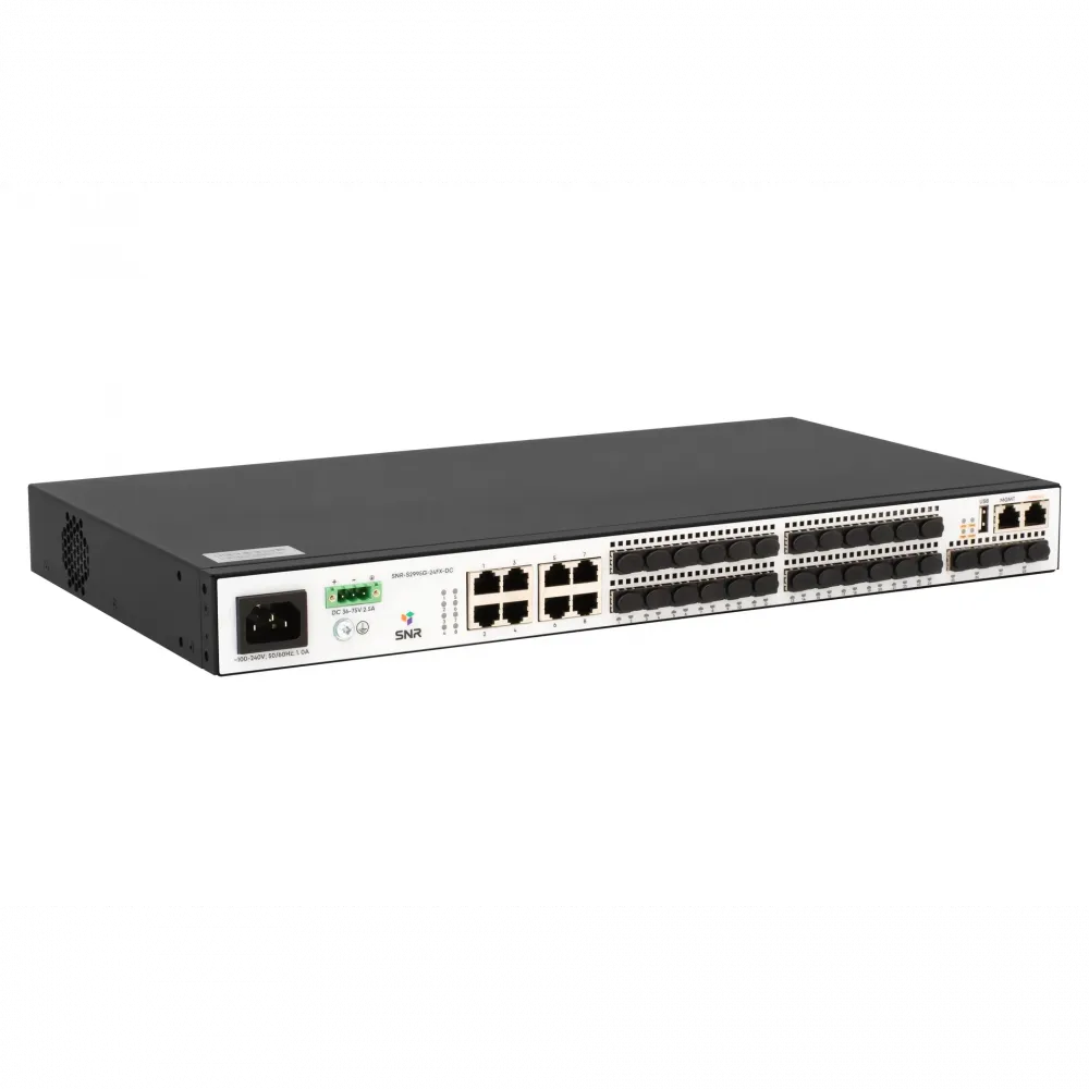Управляемый коммутатор уровня 3 SNR-S2995G-24FX-DC 24 порта 1Gb SFP