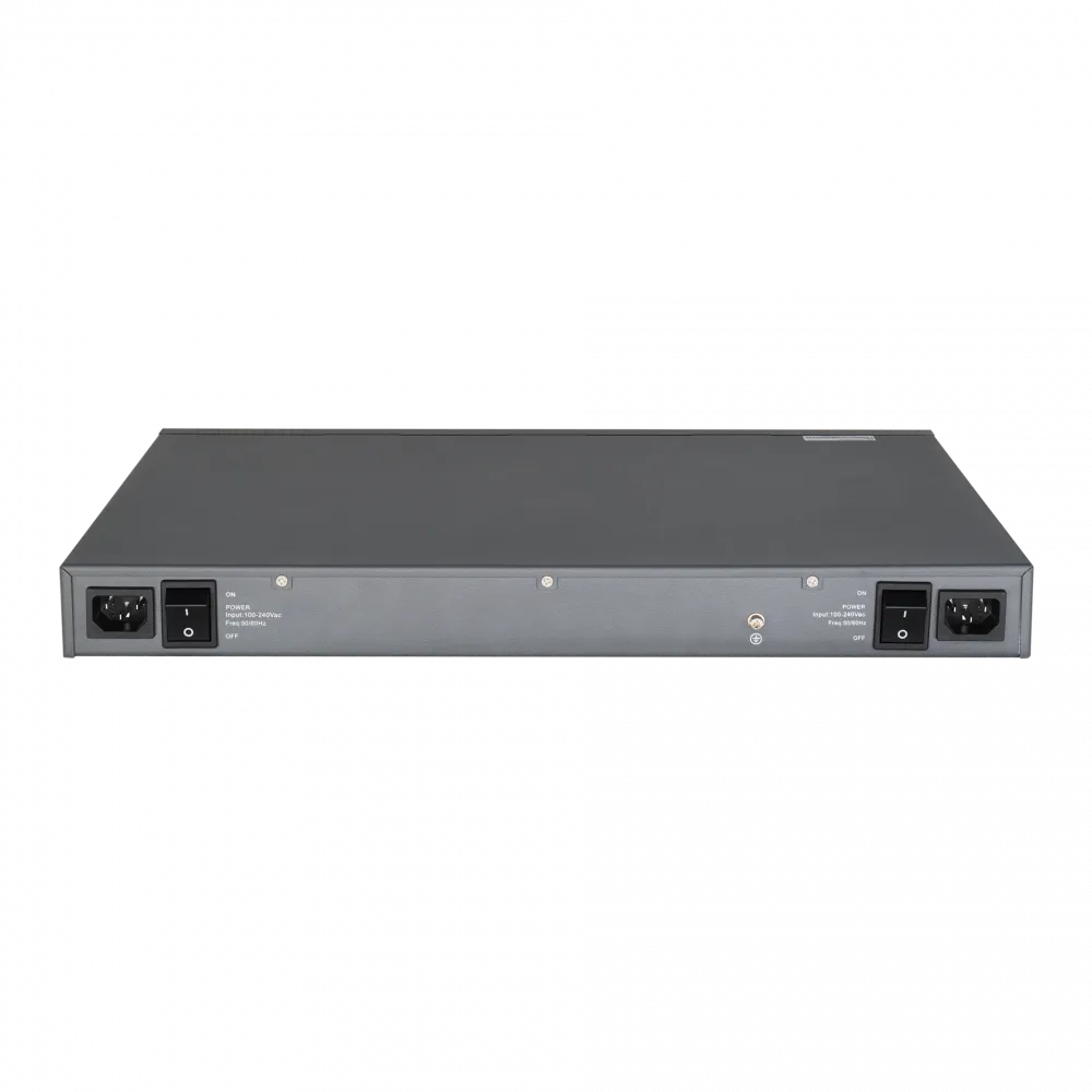 Управляемый коммутатор BDCOM S5612E-2AC: 8x 1GbE, 12x SFP+, L3, двойной блок питания