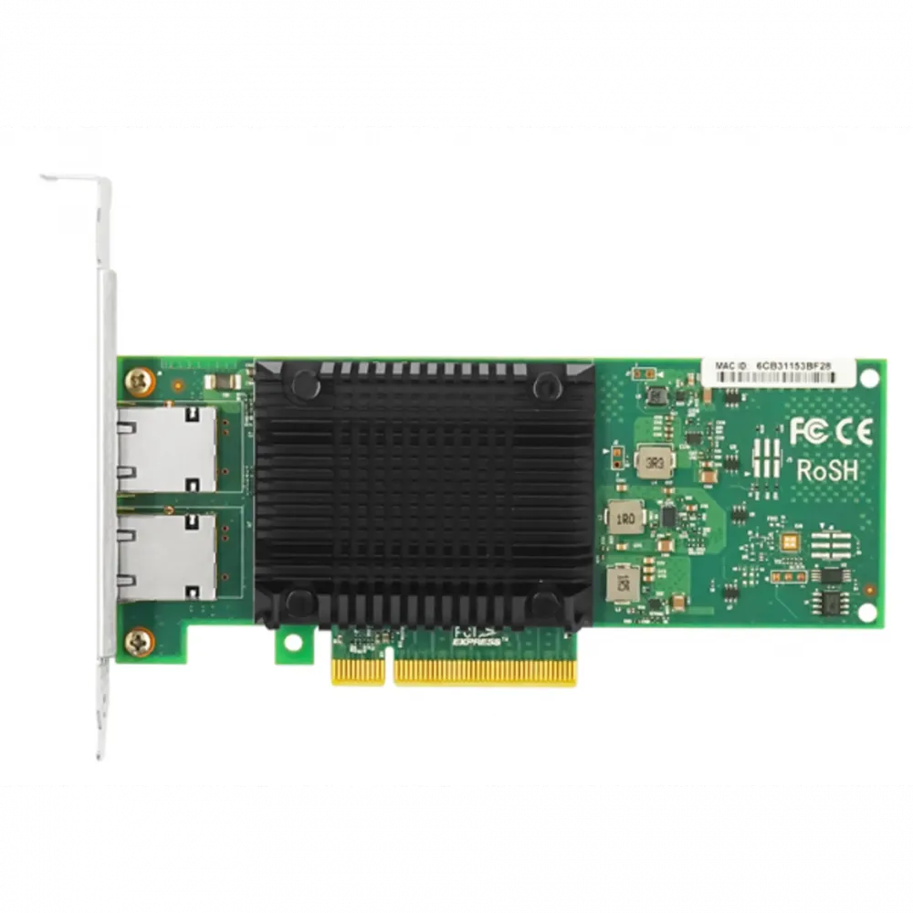 LR-Link LRES1012PT: 2-портовая сетевая карта 10GBase-T Ethernet PCIe X8