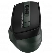Мышь A4Tech Fstyler FB35 зеленый/черный оптическая (2000dpi) беспроводная BT/Radio USB для ноутбука (6but)