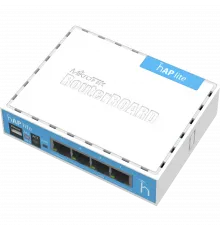 Беспроводной маршрутизатор Mikrotik hAP lite (RouterOS L4)