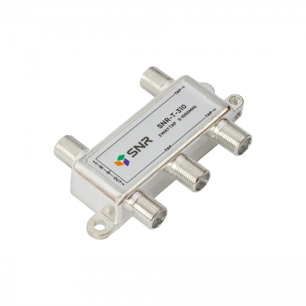 Ответвитель абонентский SNR-T-310 на 3 отвода (IN-TAP 10dB)