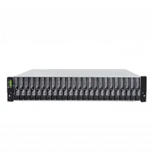 Система хранения данных Infortrend GS1024R2CBF-D Gen2 (2xCtrl, до 24xHDD, 2xSAS12G внеш. порт, 4x4GB, 8x1G портов iSCSI)