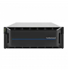 Система хранения данных Infortrend CS4024G (1xCtrl, до 24xHDD, 2xSAS12G внеш. порт, 4x16GB, 4x10G порта iSCSI)