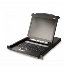Переключатель KVM ATEN LCD 19, консоль CL5708N-ATA-RG