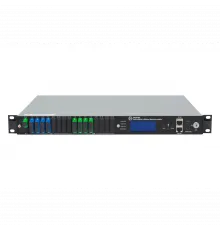 Оптический усилитель VERMAX для сетей КТВ, 1 вход, 8*21dBm выход, CWDM 1310/1490/1550, RT1, 1U
