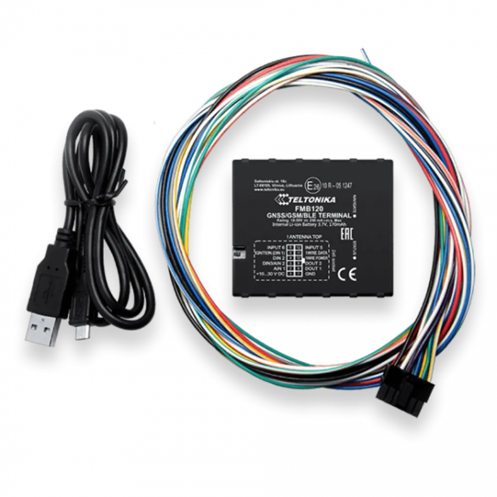 FMB120 GPS контроллер местонахождения и состояния транспорта