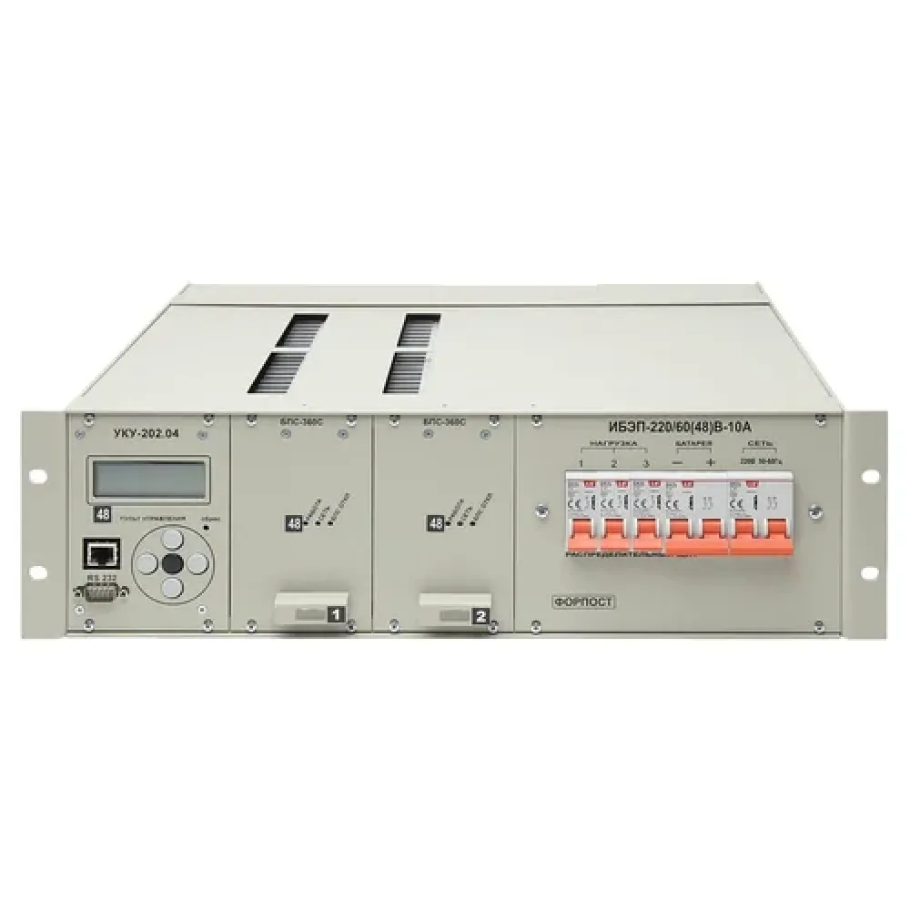 Преобразователь ИБЭП-220/48B-10A-3U-LAN