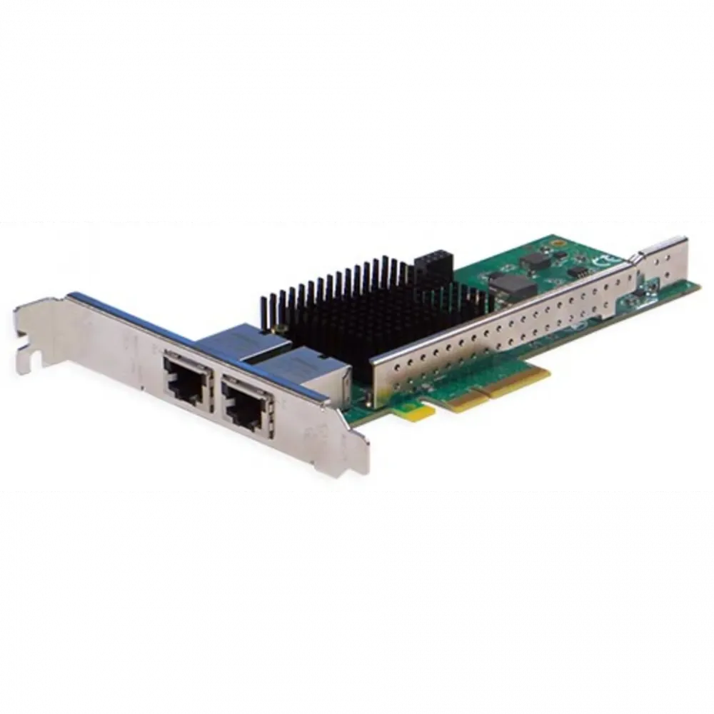 Сетевая карта 2 порта 10GBase-T (RJ45, Intel X550), Silicom PE310G2i50-T