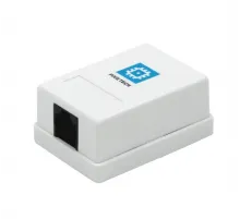 Розетка накладная PXT, CAT6 UTP RJ-45, 1 порт