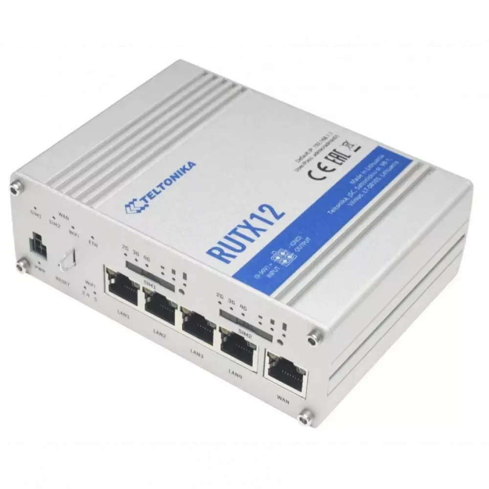 Маршрутизатор Teltonika RUTX12 Dual LTE Cat 6