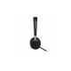 Беспроводная гарнитура BH76 UC Black USB-A с шумоподавлением и зарядкой Qi