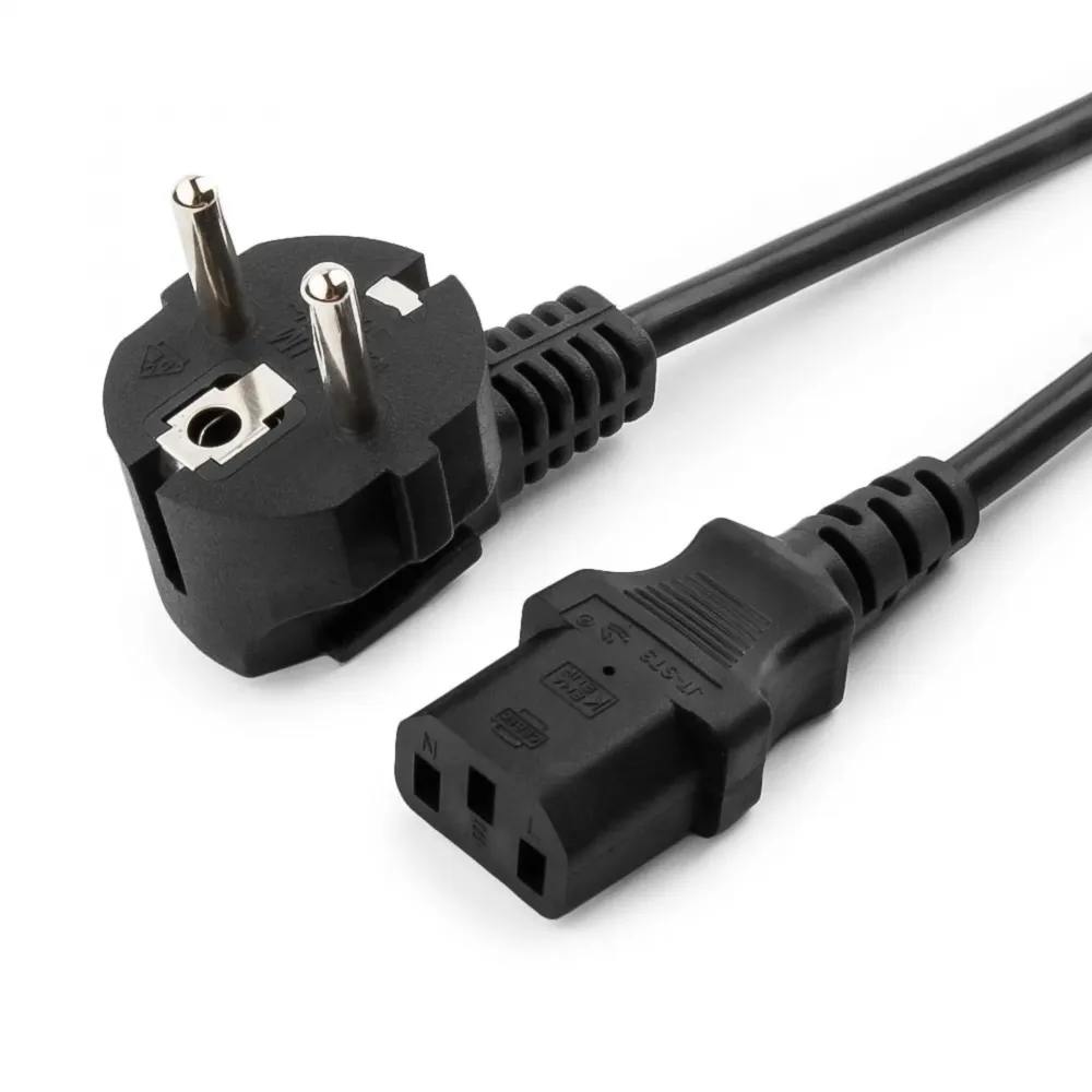 Шнур питания силовой TP-PC EU-Schuko/IEC C13 250B 10A 1.8м