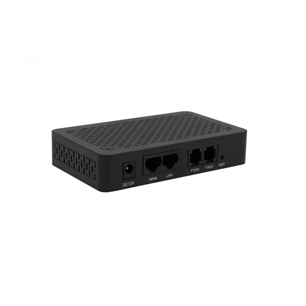 Шлюз VoIP SNR с 2 FXS портами, 2 RJ45 и поддержкой 2 SIP аккаунтов