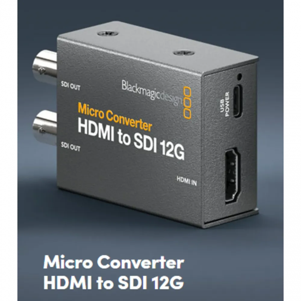Конвертер микро HDMI в SDI 12G