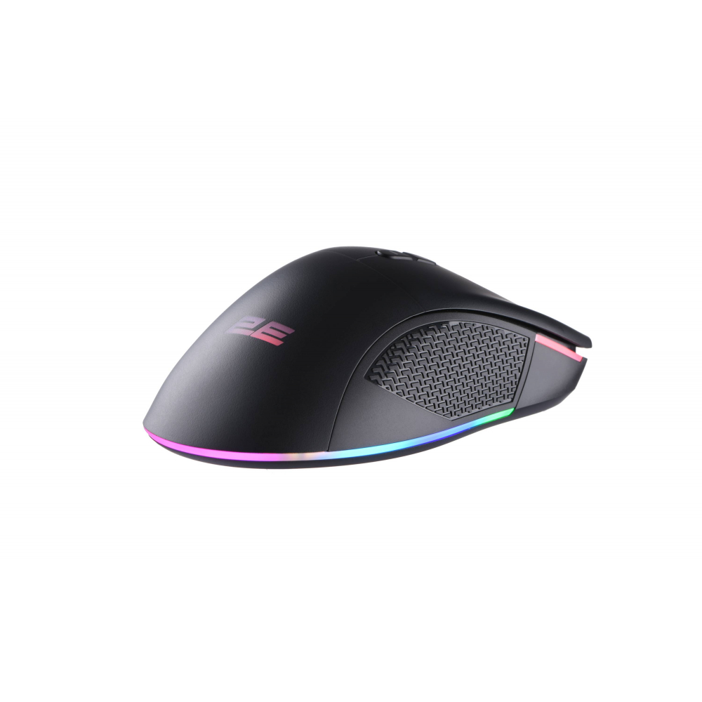 Мышь 2E GAMING MG350 WL, RGB, USB-A/WL, чёрный