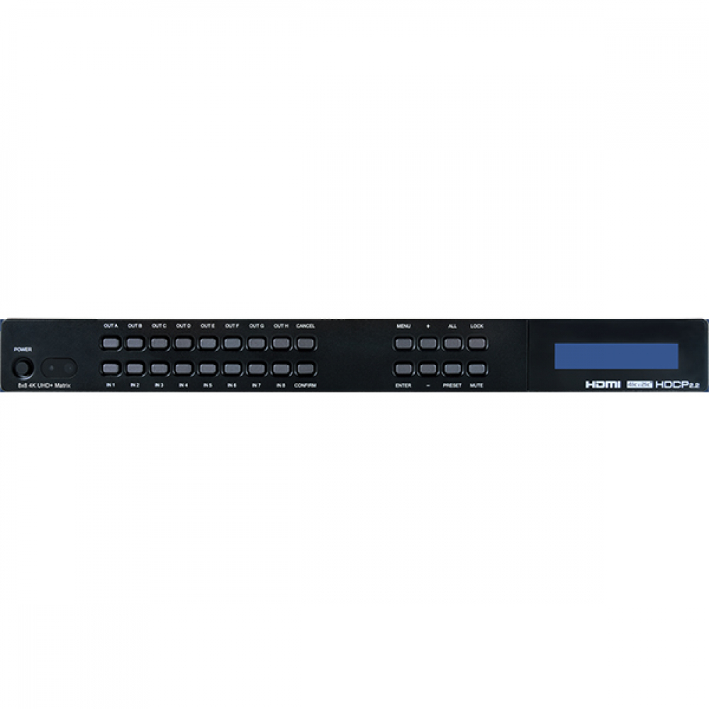 Коммутатор Cypress CPLUS-V8H8HP матричный HDMI 8x8 UHD