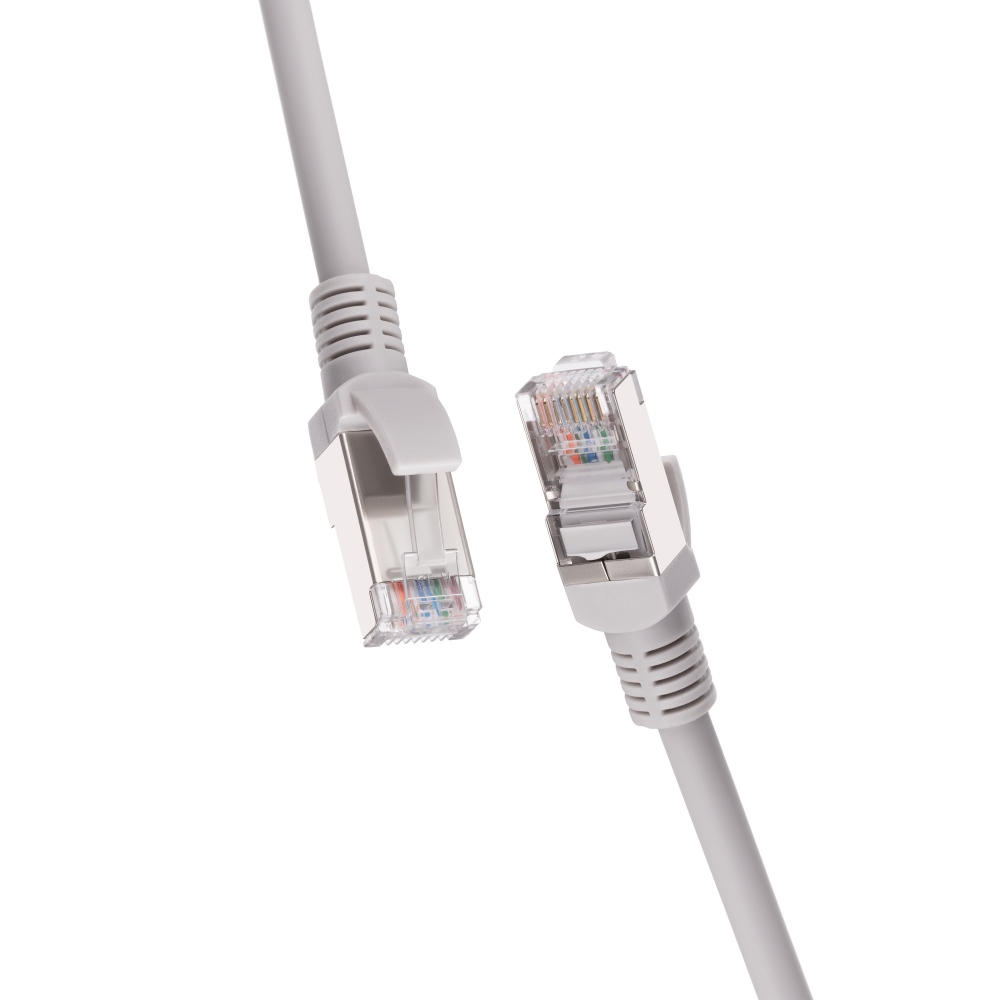 Патч-корд 2E САТ 5e FTP, 5м, серый
