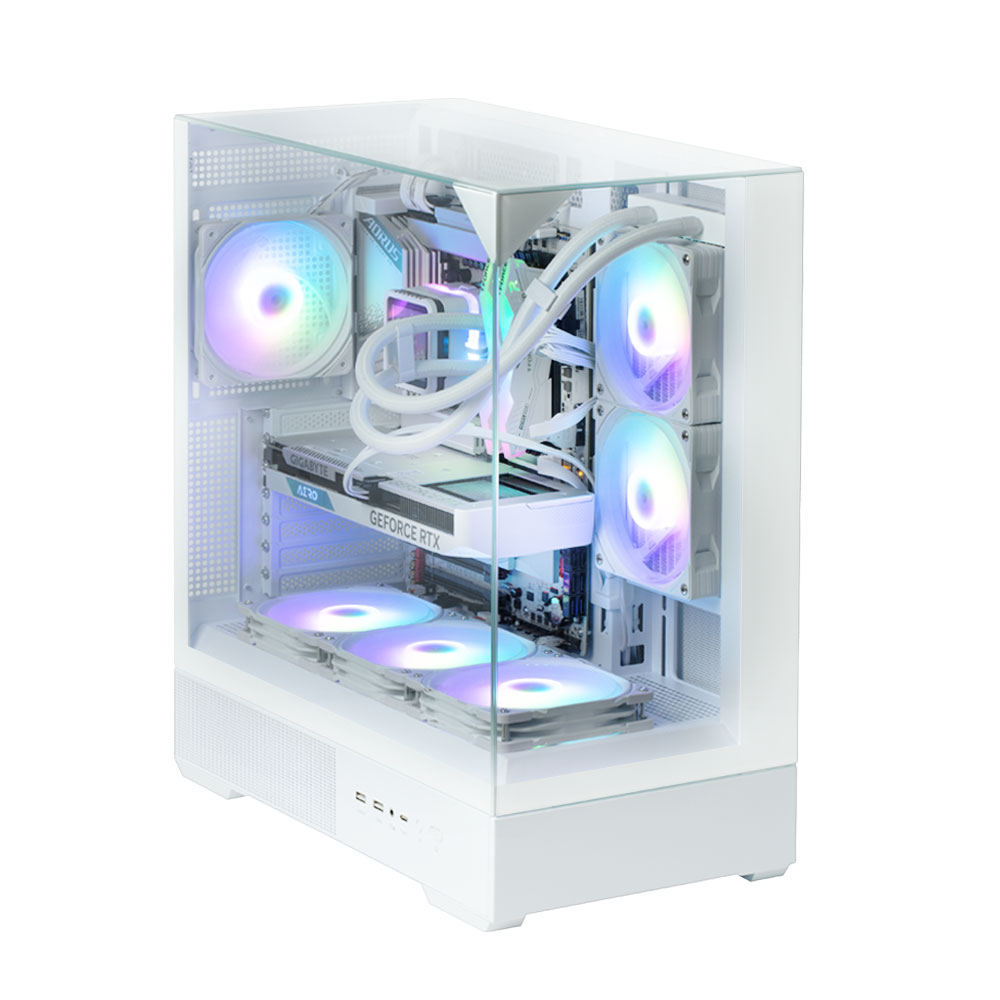 Корпус Zalman P40 Prism ATX белый