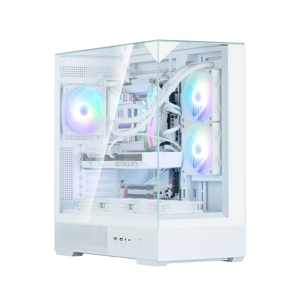 Корпус Zalman P40 Prism ATX белый