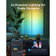 Торшер умный Govee H8076 Govee Floor Lamp lite, 1000Lm, RGBWW+RGBIC+WW, WI-FI/Bluetooth, черный