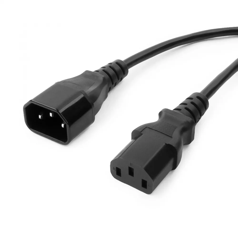 Шнур питания силовой TP-PC C13/C14 прямой 250B 10A 1.8 м