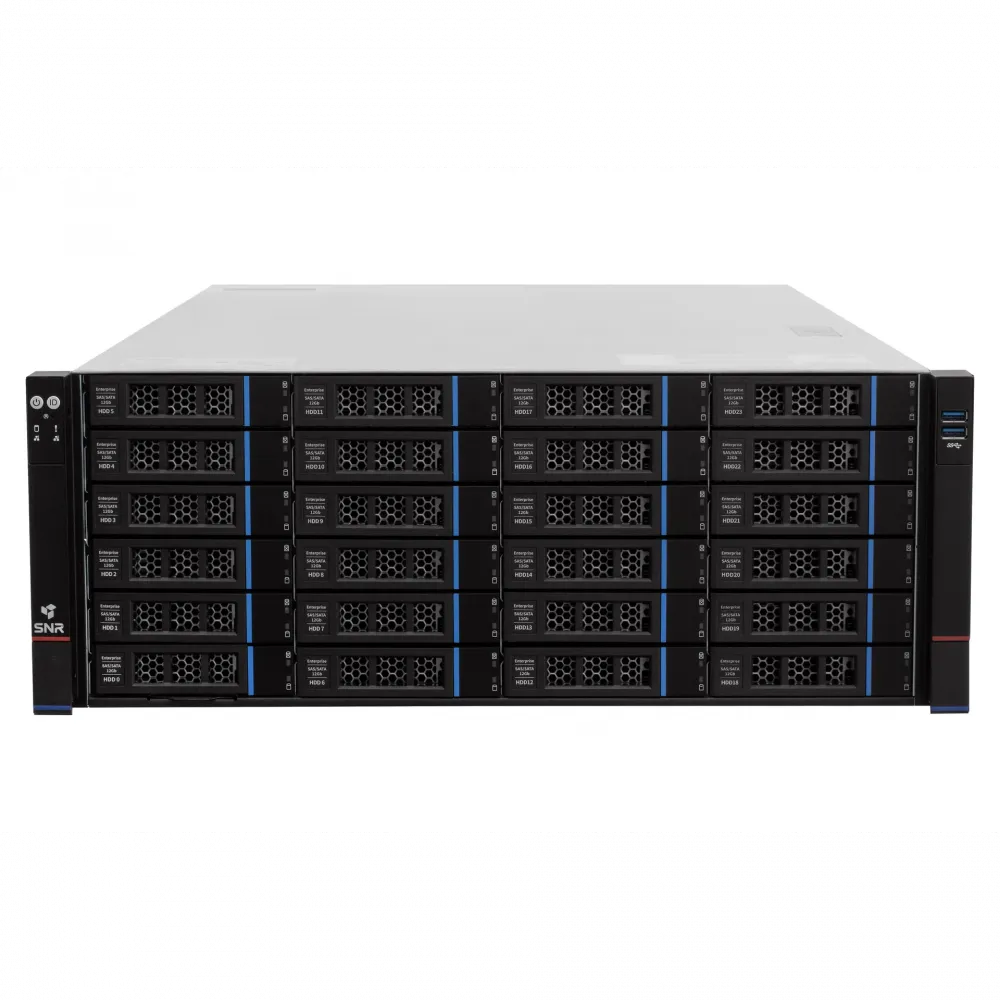 Сервер SNR для Omnyvideo на 3800-4400 камер 24 HDD
