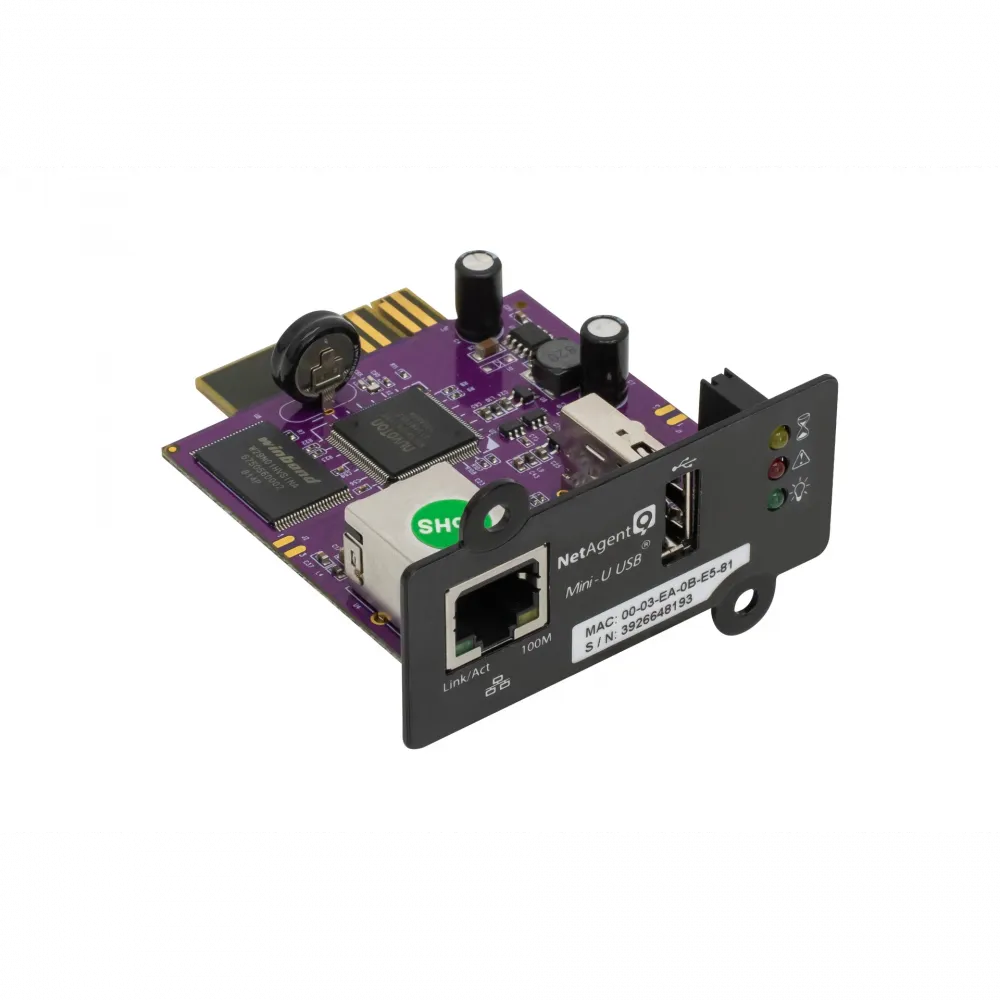 Модуль удаленного мониторинга SNMP DZ807 для ИБП