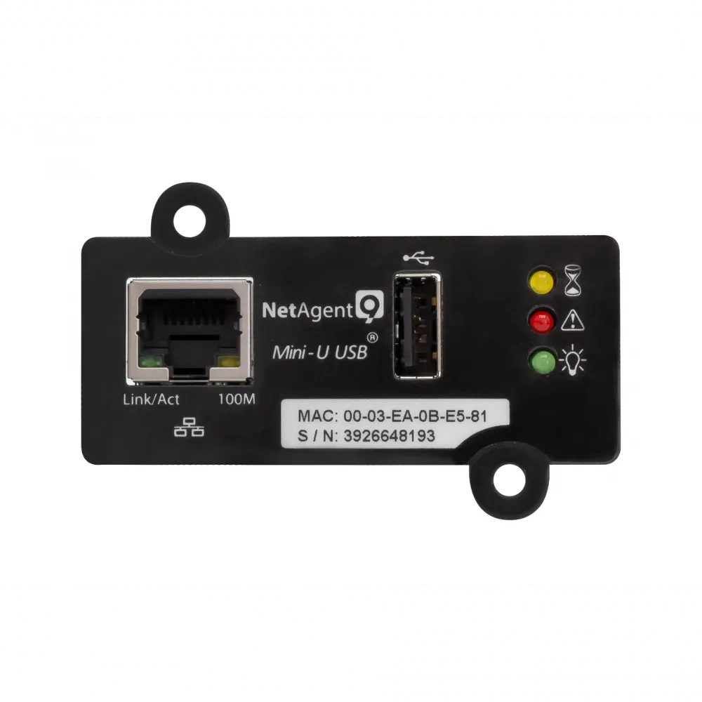 Модуль удаленного мониторинга SNMP DZ807 для ИБП
