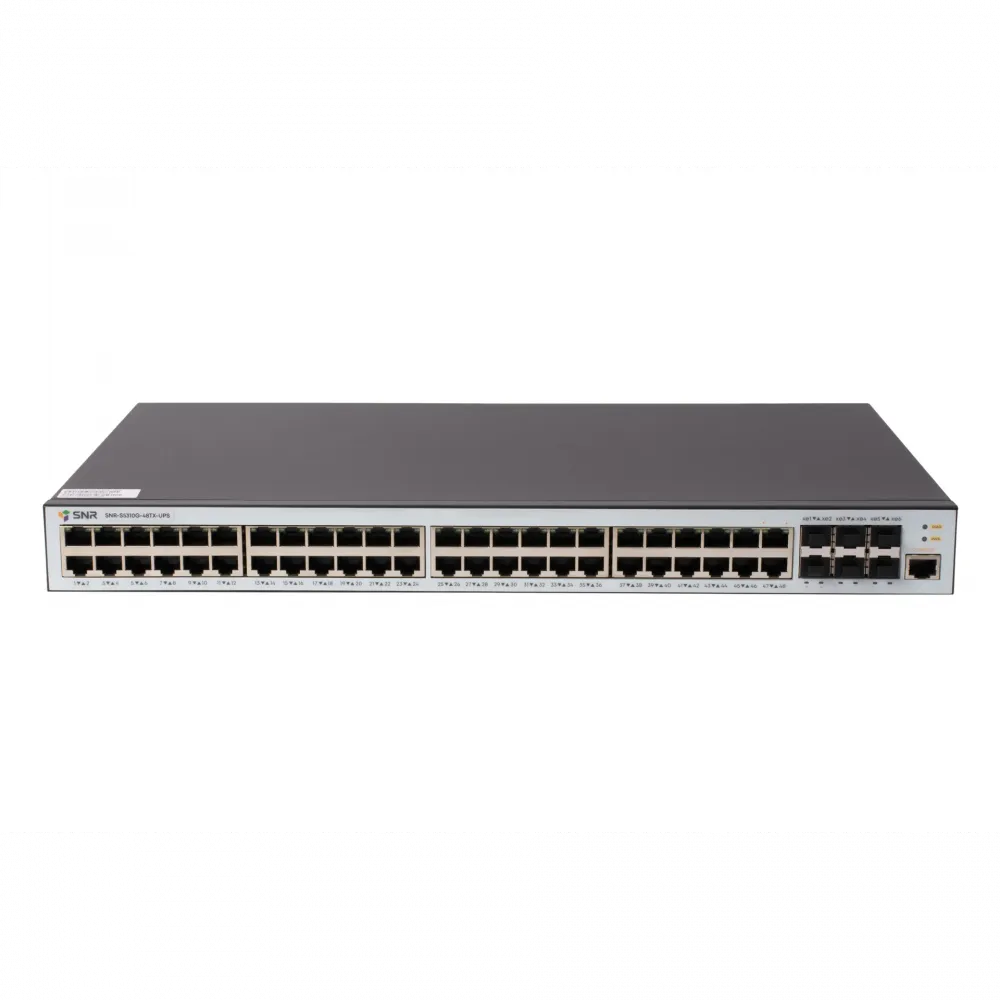 Управляемый коммутатор уровня 2+ SNR-S5310G-48TX-UPS