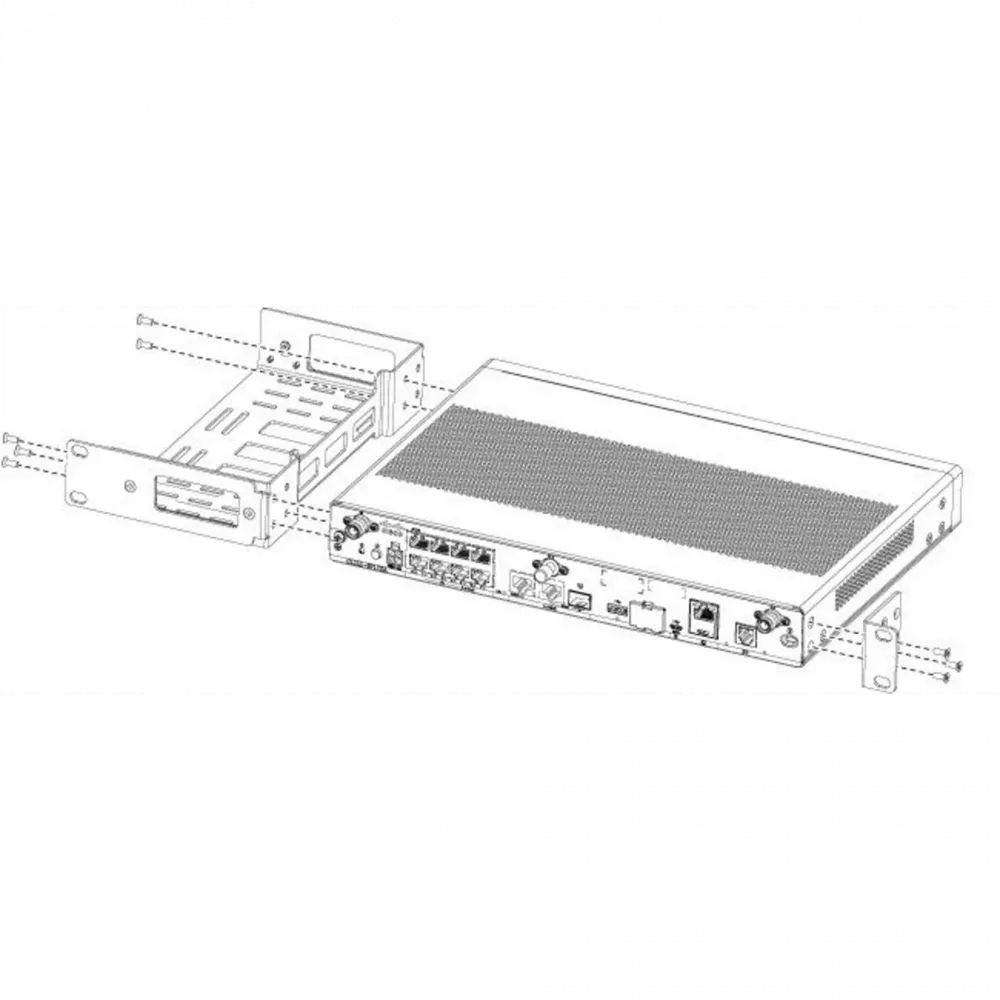 Крепления SNR-RMB-ISR11004220-Z для маршрутизатора ISR1100/4220 в стойку 19