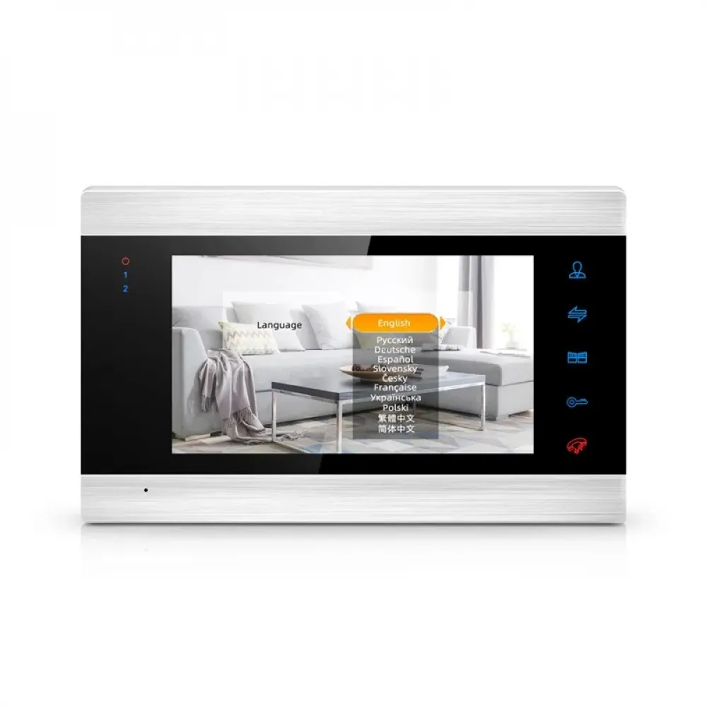 Домофон + дверной звонок с HD-камерой Tuya Smart Wi-Fi