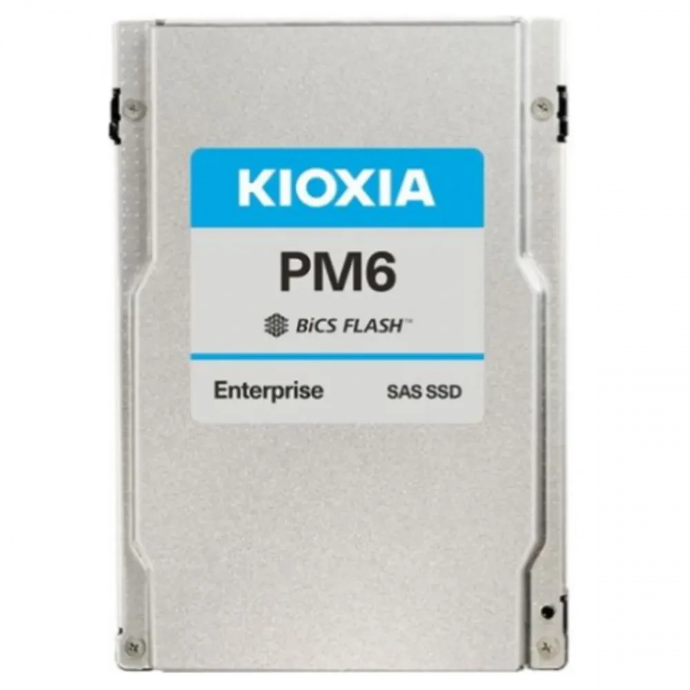 Накопитель SSD KIOXIA Enterprise KPM61VUG800G, 800 ГБ, SAS, 3D TLC, 2.5"