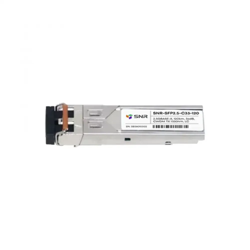 Модуль SFP 2.5G CWDM оптический, дальность до 120 км (34dB), 1330нм