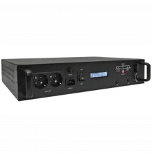 Источник бесперебойного питания Line-Interactive, 1000 VA, Rackmount LCD (чистый синус на выходе)