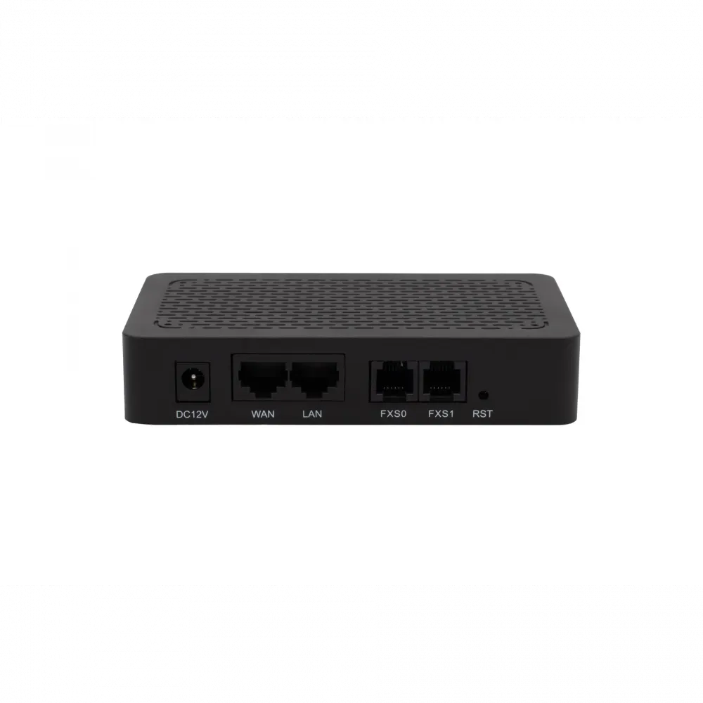 Шлюз VoIP SNR с 2 FXS портами, 2 RJ45 и поддержкой 2 SIP аккаунтов
