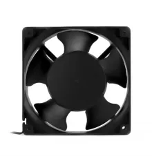 Вытяжной вентилятор LANsens 12 см, 220V, Чёрный