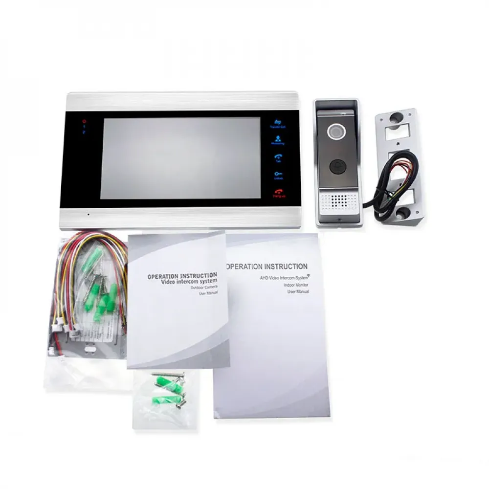 Домофон + дверной звонок с HD-камерой Tuya Smart Wi-Fi