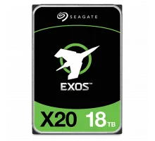 Жесткий диск HDD Seagate Exos X20 18TB SAS 7200 512e/4Kn 256MB